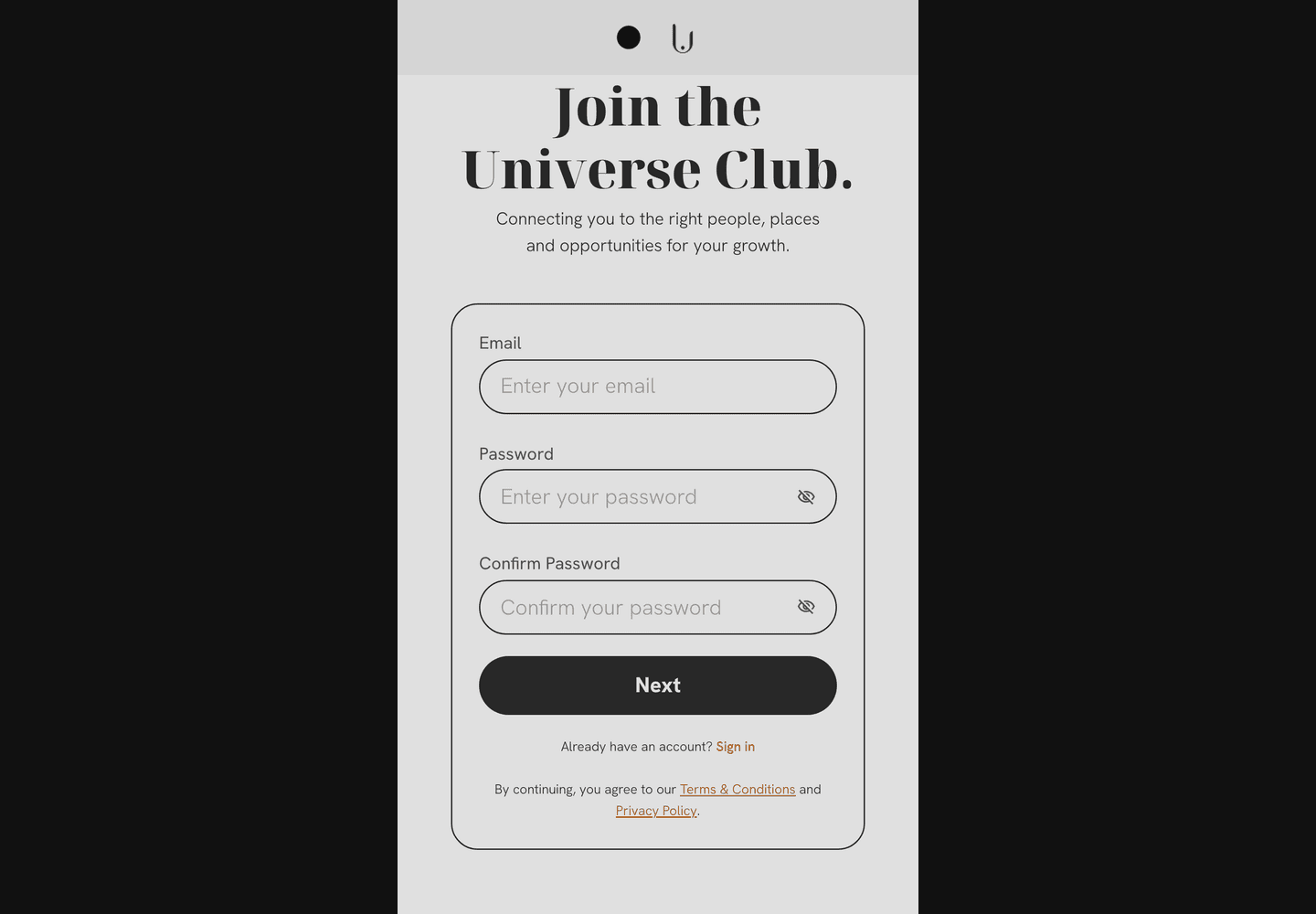 Universe Club Platform