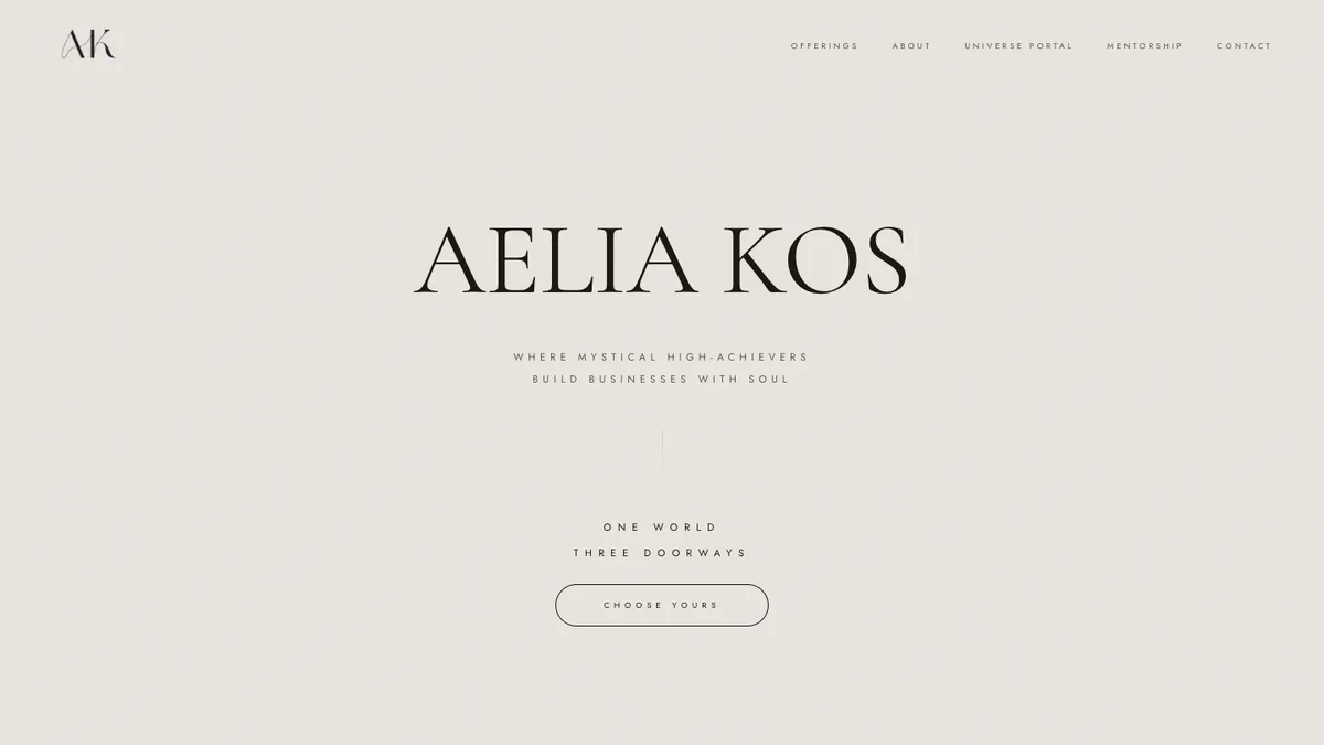 Aelia Kos homepage