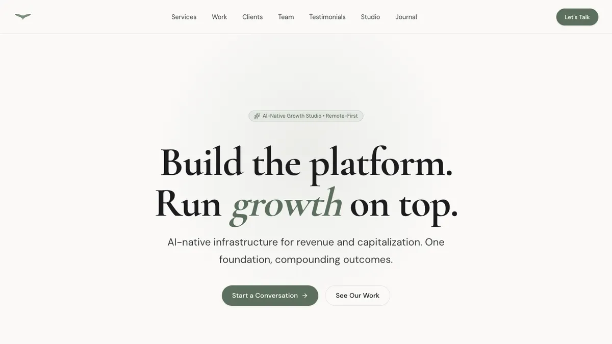 Airful homepage