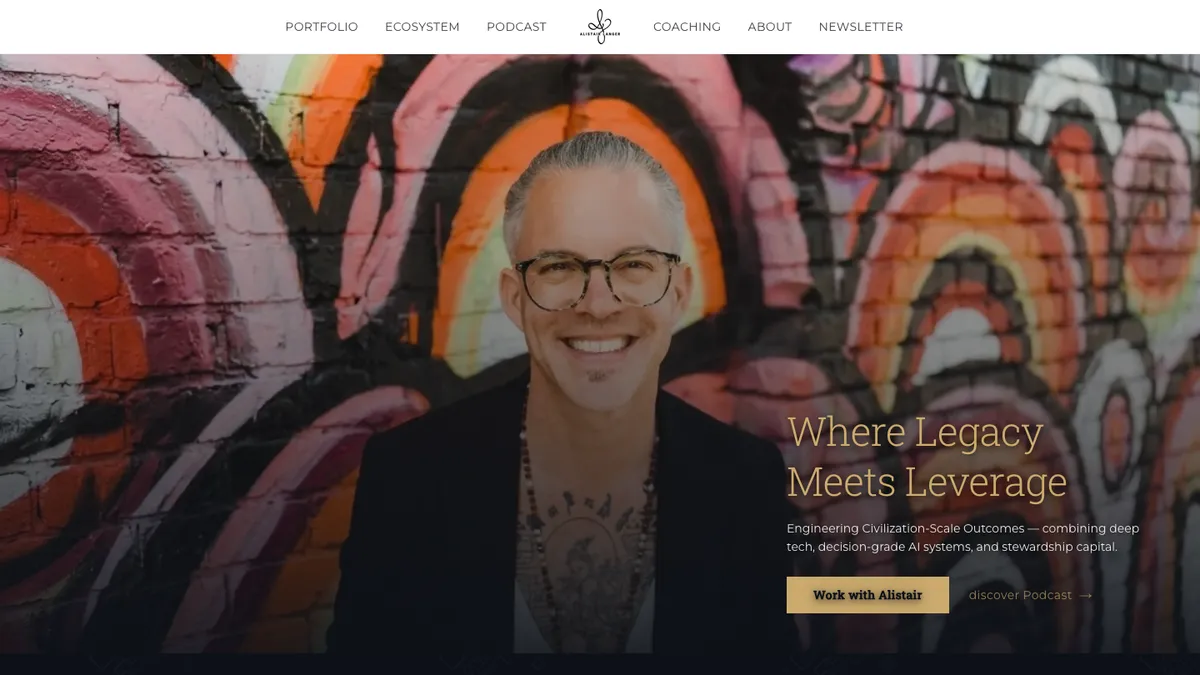 Alistair Langer homepage